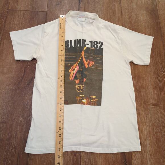 VTG 2001 Blink 182 Adult Small Shirt Band Tour Concert Punk Rock Skate - Picture 4 of 8
